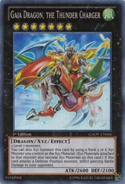 Gaia Dragon, the Thunder Charger 