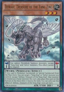 Zefraxi, Treasure of the Yang Zing 