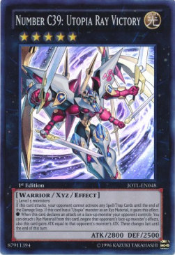 Number C39: Utopia Ray Victory (V.1 - Super Rare) 