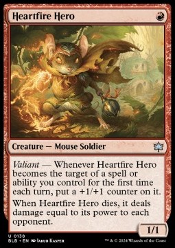 Heartfire Hero - Bloomburrow 