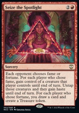Seize the Spotlight - Commander Streets of New Capenna 