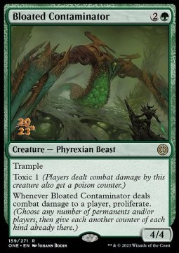 Bloated Contaminator (V.1) - Phyrexia All Will Be One Promos 