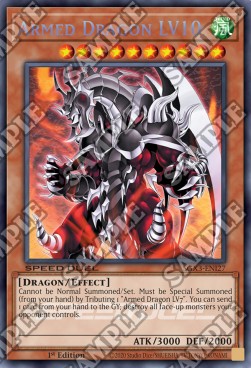 Armed Dragon LV10 (V.2 - Secret Rare) 