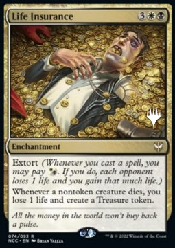 Life Insurance - Commander Streets of New Capenna Extras 