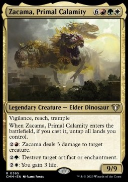 Zacama, Primal Calamity - Commander Masters 