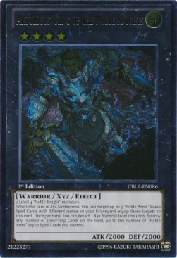 Artorigus, King of the Noble Knights (V.2 - Ultimate Rare) 