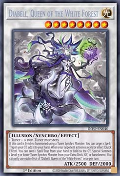 Diabell Queen of the White Forest (V.1 Secret Rare) 