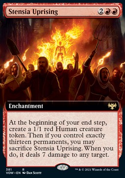 Stensia Uprising - Innistrad Crimson Vow Extras 
