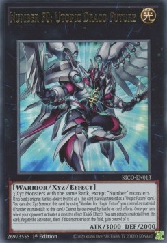 Number F0: Utopic Draco Future (V.1 - Ultra Rare) 