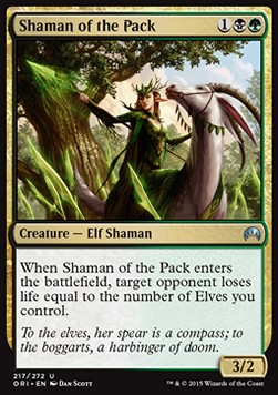 Shaman of the Pack - Magic Origins 