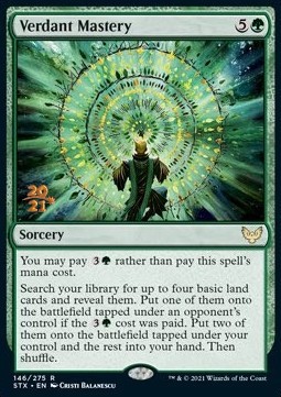 Verdant Mastery (V.1) - Strixhaven School of Mages Promos 