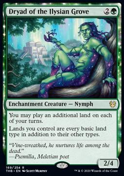 Dryad of the Ilysian Grove - Theros Beyond Death 