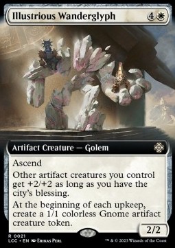 Illustrious Wanderglyph - Commander The Lost Caverns of Ixalan Extras 