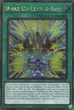 Wake Up Centur Ion! (V.2 Quarter Century Secret Rare) 