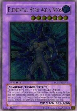 Elemental Hero Aqua Neos (V.2 - Ultimate Rare) 