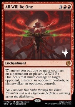 All Will be One (V.2) - Phyrexia All Will Be One Promos 