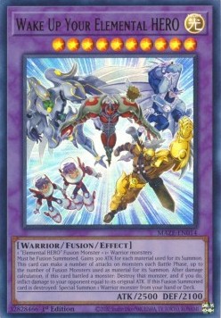 Wake Up Your Elemental HERO