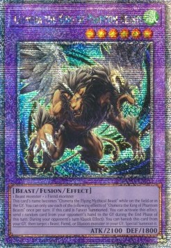 Chimera the King of Phantom Beasts (V.2 - Quarter Century Secret Rare) 