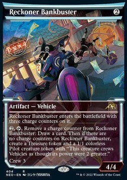 Reckoner Bankbuster (V.1) - Kamigawa Neon Dynasty Extras 