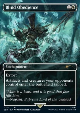 Blind Obedience - Secret Lair Drop Series October Superdrop 2022 