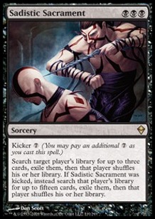 Sadistic Sacrament - Zendikar 