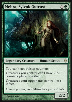 Melira Sylvok Outcast - New Phyrexia 
