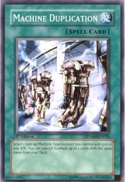 Machine Duplication 