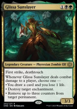 Glissa Sunslayer - Phyrexia All Will Be One 