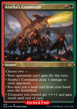 Atarkas Command - Double Masters 2022 Extras 