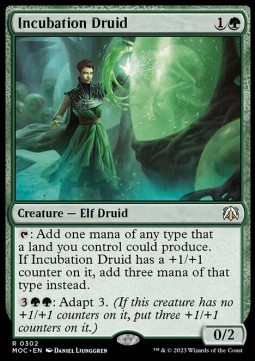 Incubation Druid - Commander March of the Machine 