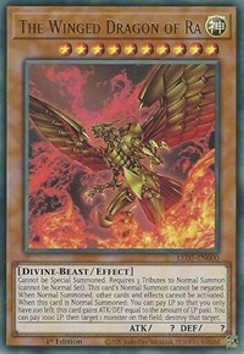 The Winged Dragon of Ra (V.1 - Ultra Rare) 