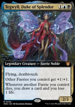 Tegwyll Duke of Splendor - Commander Wilds of Eldraine Extras 