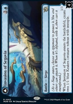 Invasion of Segovia Caetus Sea Tyrant of Segovia - March of the Machine 