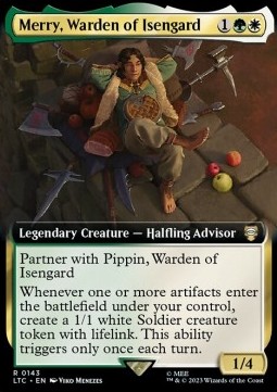 Merry Warden of Isengard - Commander The Lord of the Rings Tales of Middle earth Extras 