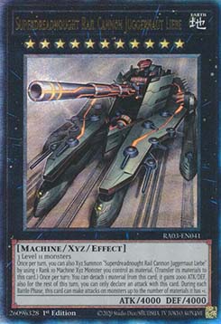Superdreadnought Rail Cannon Juggernaut Liebe (V.8 Ultimate Rare)