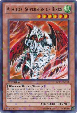 Alector, Sovereign of Birds (V.2 - Starfoil Rare) 