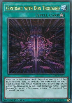 Contract with Don Thousand 
