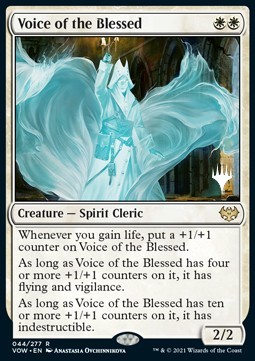Voice of the Blessed (V.2) - Innistrad Crimson Vow Promos 