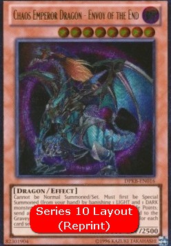 Chaos Emperor Dragon Envoy of the End (V.2 Ultimate Rare) 