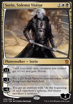 Sorin Solemn Visitor - Khans of Tarkir 