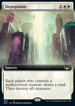 Depopulate - Streets of New Capenna Extras 