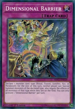 Dimensional Barrier 
