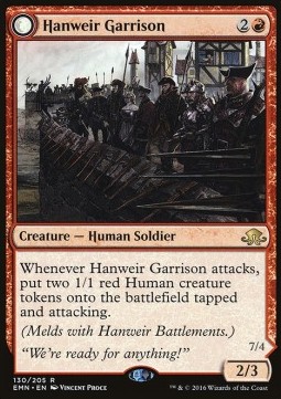 Hanweir Garrison Hanweir the Writhing Township - Eldritch Moon 