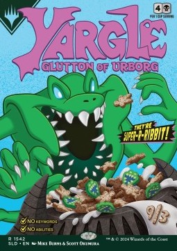 Yargle Glutton of Urborg - Secret Lair Drop Series Winter Superdrop 2024 