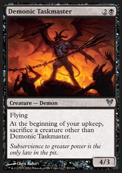 Demonic Taskmaster - Avacyn Restored 