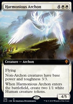 Harmonious Archon - Throne of Eldraine Extras 