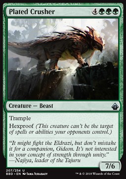 Plated Crusher 