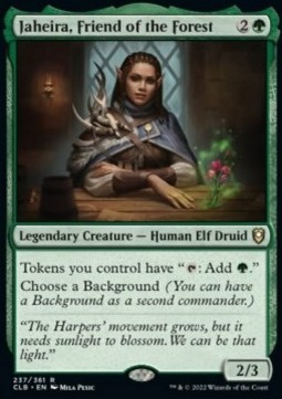 Jaheira Friend of the Forest - Commander Legends Battle for Baldurs Gate 