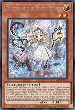 Elzette of the White Forest (V.1 Secret Rare) 