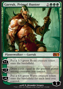 Garruk Primal Hunter - Magic 2012 